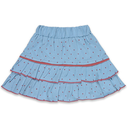 Baby Girls Graphic Print Top and Skirt Clothing Set