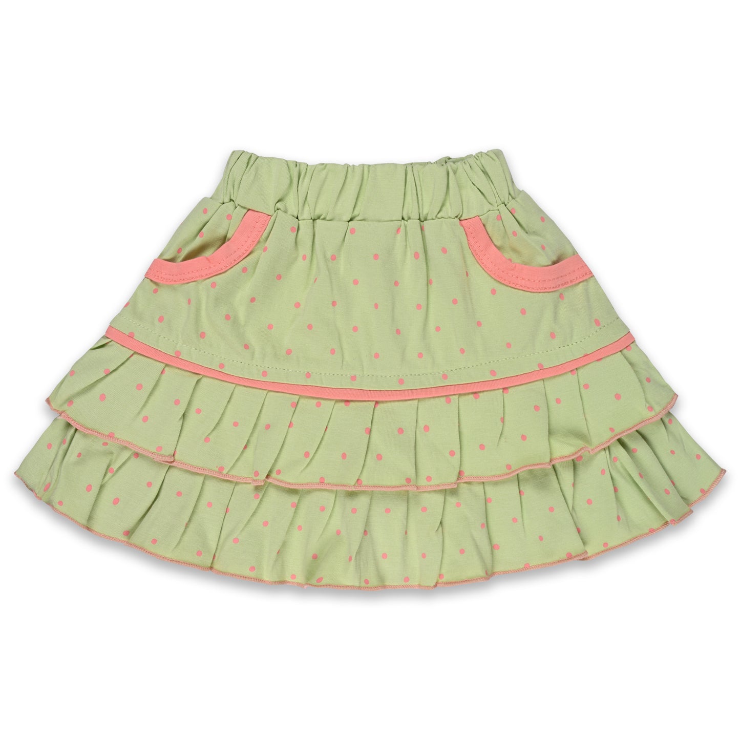 Baby Girls Graphic Print Top and Skirt Clothing Set