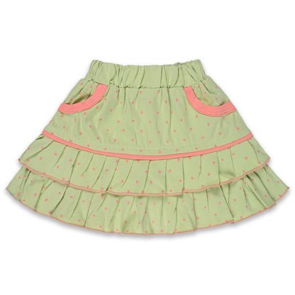 Baby Girls Graphic Print Top and Skirt Clothing Set