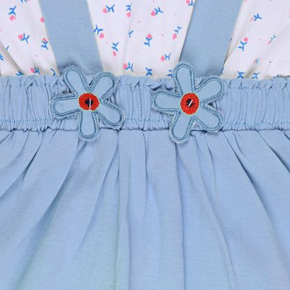 Baby Girls Polka Print Top and Pant Clothing Set