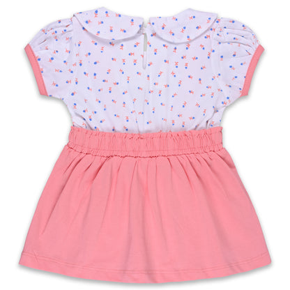 Baby Girls Polka Print Top and Pant Clothing Set