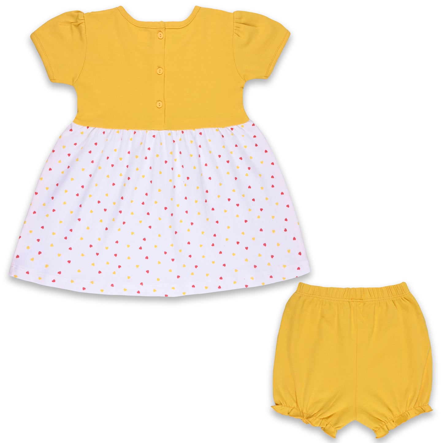 Girls Polka Dot Print A-Line dress
