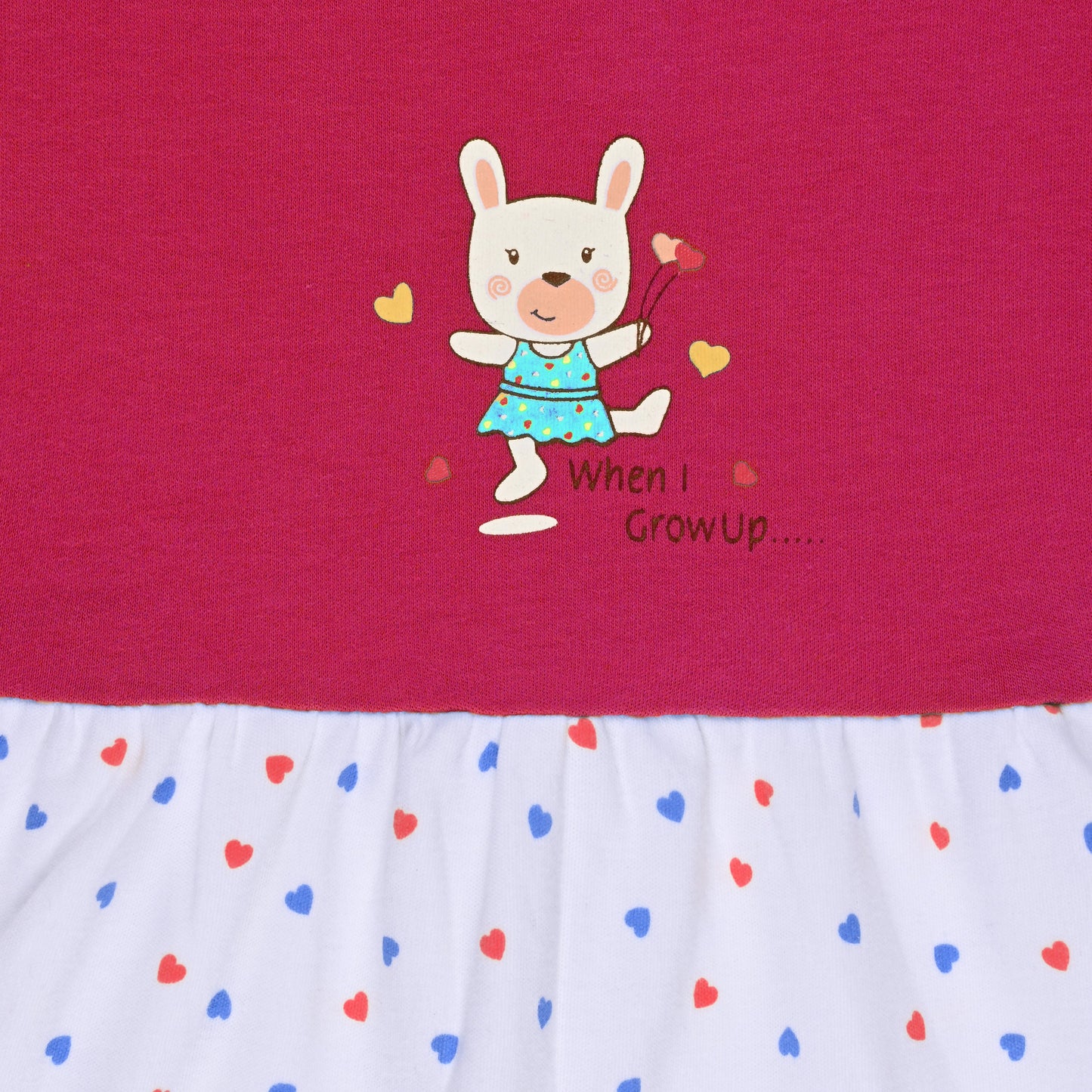 Girls Polka Dot Print A-Line dress