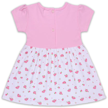 Girls Polka Dot Print A-Line dress