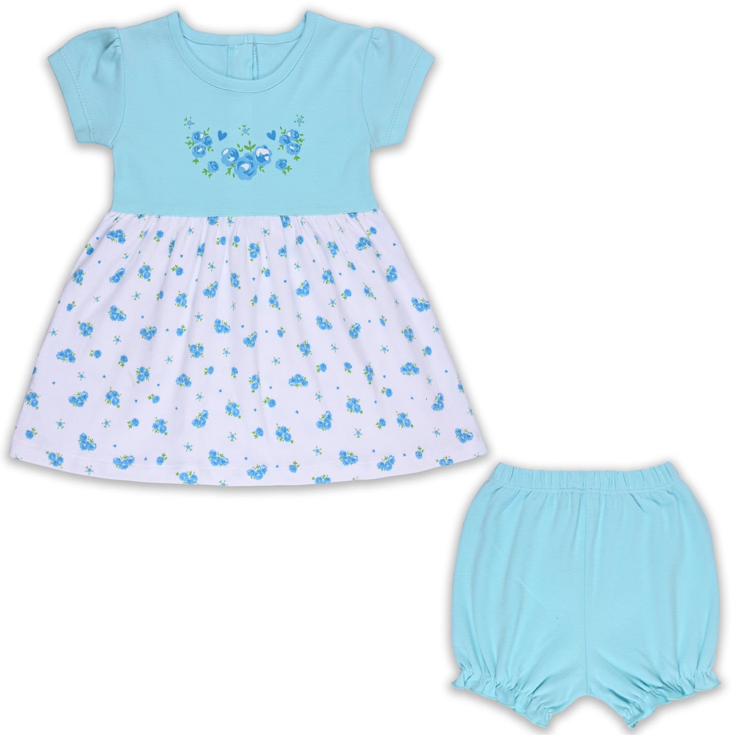 Girls Polka Dot Print A-Line dress