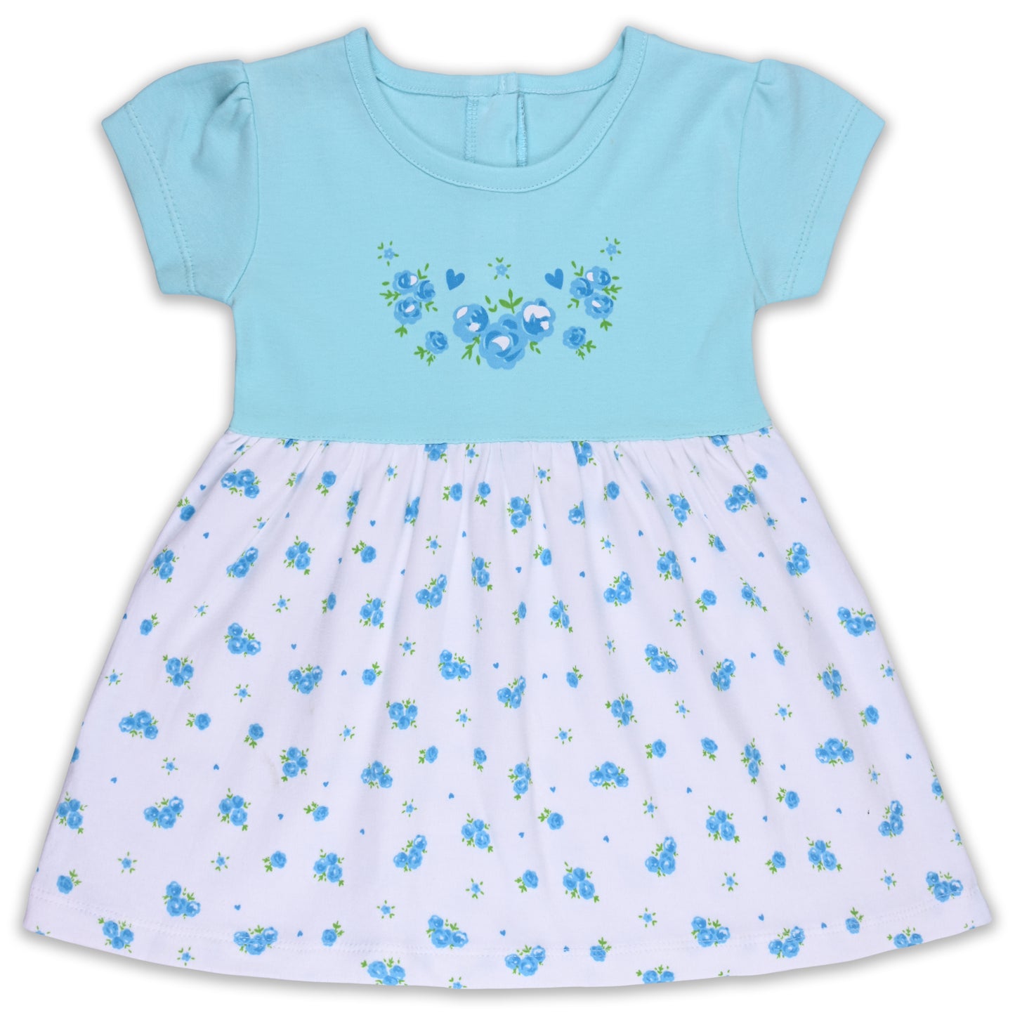 Girls Polka Dot Print A-Line dress