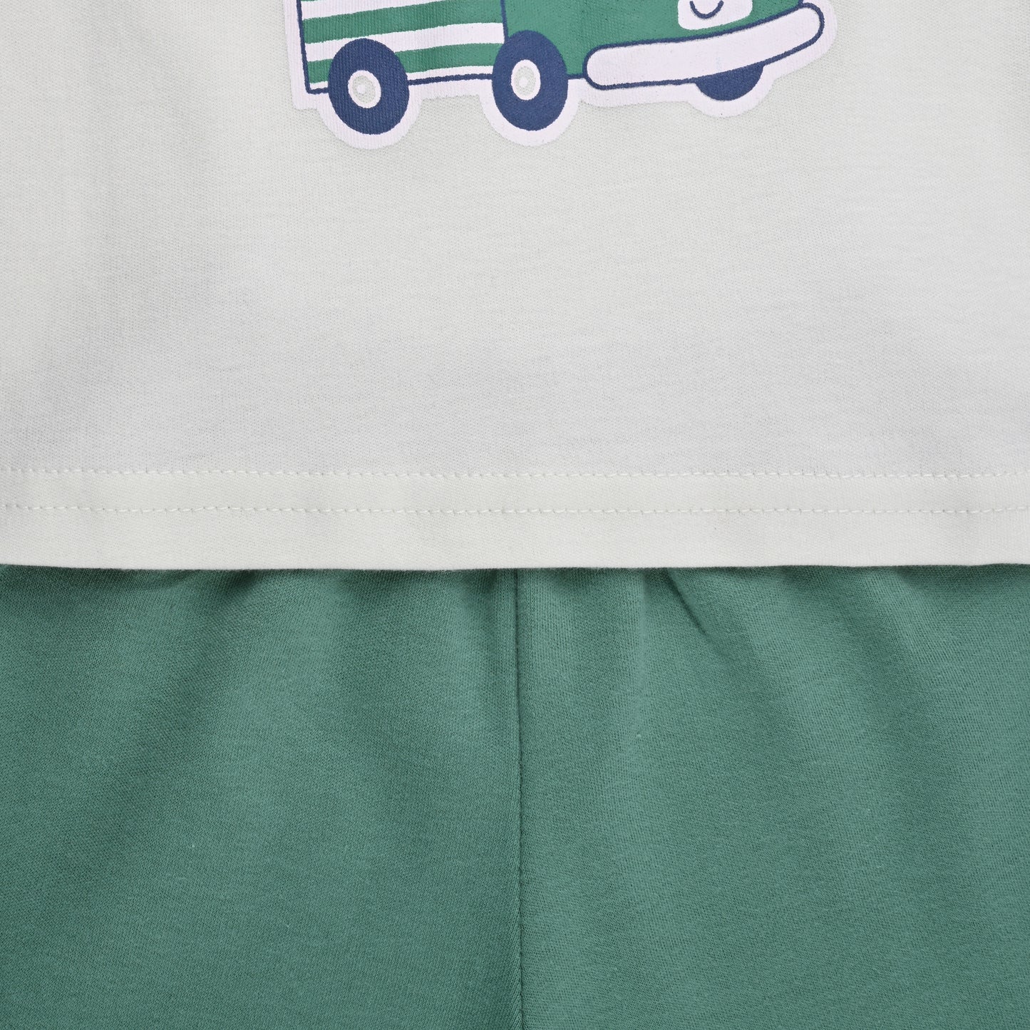 Boys Printed T-Shirt and Track Pant Clothing Set