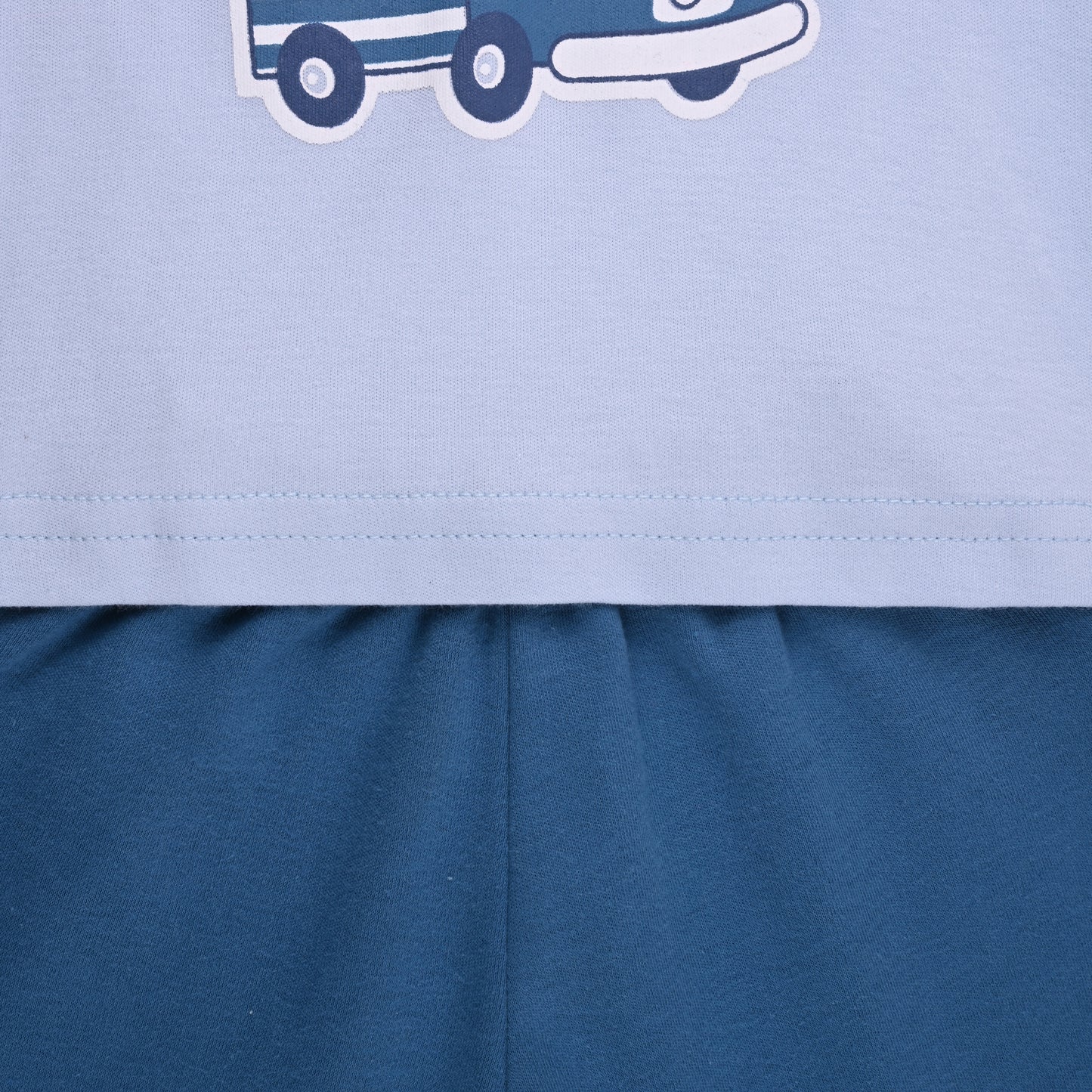 Boys Printed T-Shirt and Track Pant Clothing Set