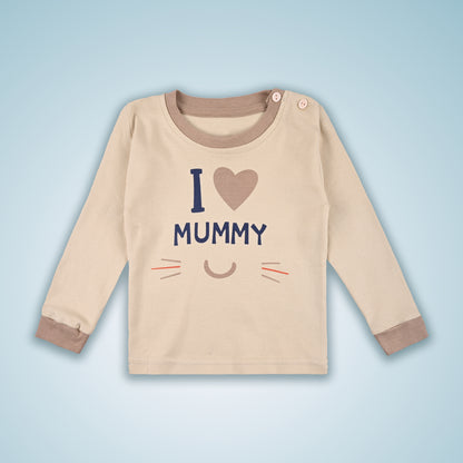 Boys Printed T-Shirt and Pant Clothing Set