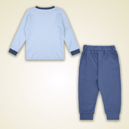 Boys Printed T-Shirt and Pant Clothing Set