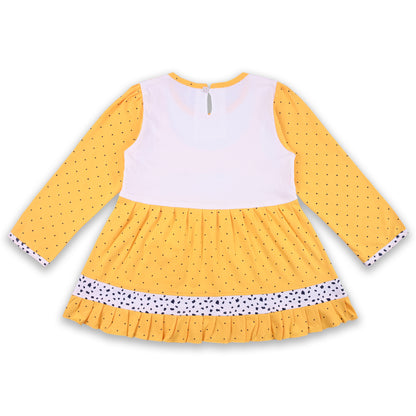 Girls Summer Polka Dot & Applique Top and Pant Set