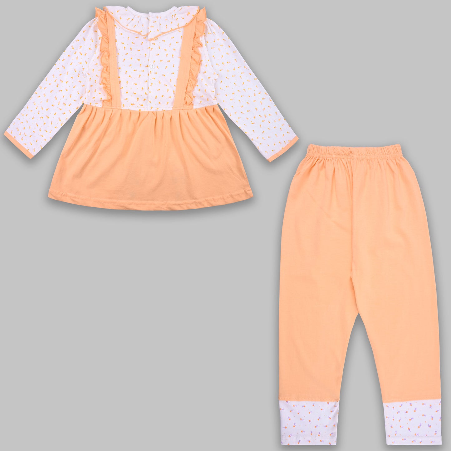 Girls Applique Top and Pant Summer Set