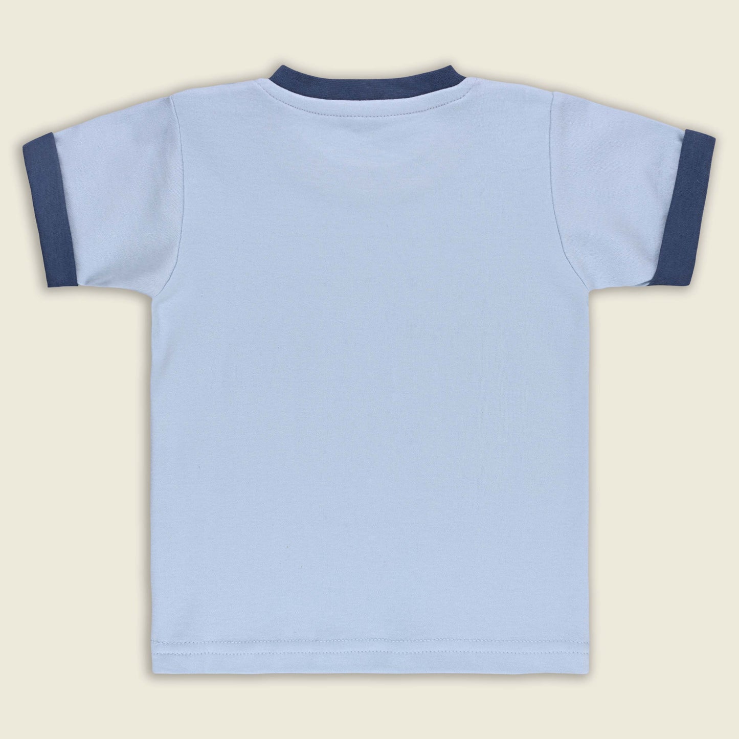Boys Printed Cotton Tshirt and Shorts Set