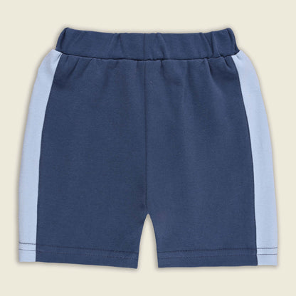 Boys Printed Cotton Tshirt and Shorts Set
