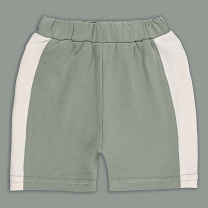 Boys Printed Cotton Tshirt and Shorts Set