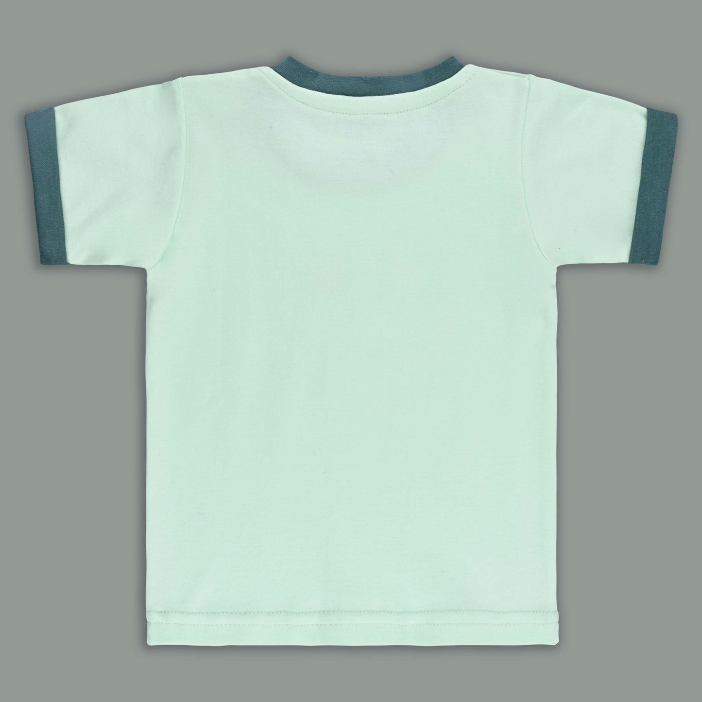 Boys Printed Cotton Tshirt and Shorts Set