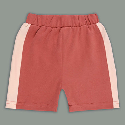 Boys Printed Cotton Tshirt and Shorts Set