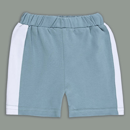 Boys Printed Cotton Tshirt and Shorts Set