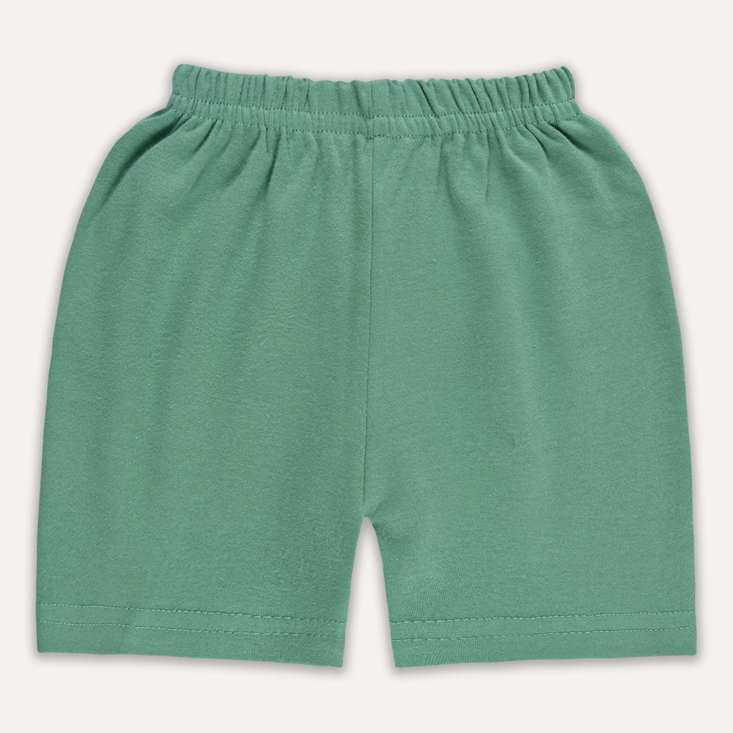 Boys Printed Cotton Tank Shirt and Shorts Set