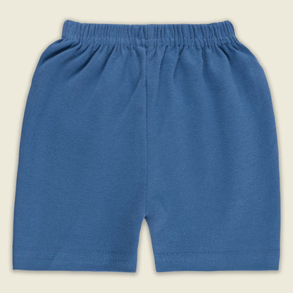 Boys Cotton Printed Tank Top and Shorts Set