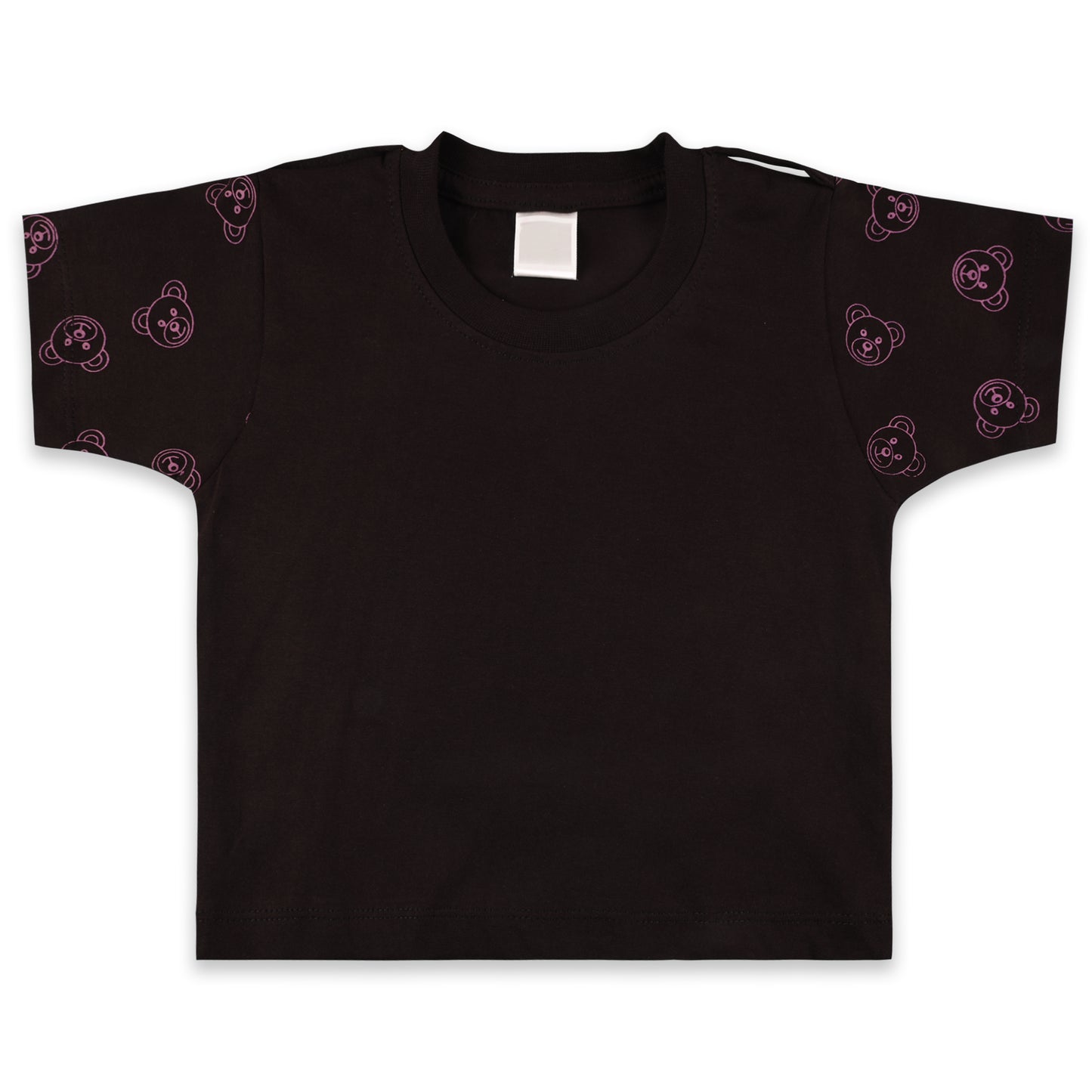 Baby Boys Printed and Applique T-Shirt and Shorts Dungaree Set