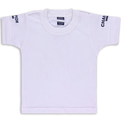 Baby Boys Printed T-Shirt and Shorts Dungaree Set