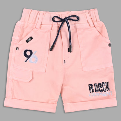 Boys Classic Checkered Print Cotton Shirt and Shorts Set
