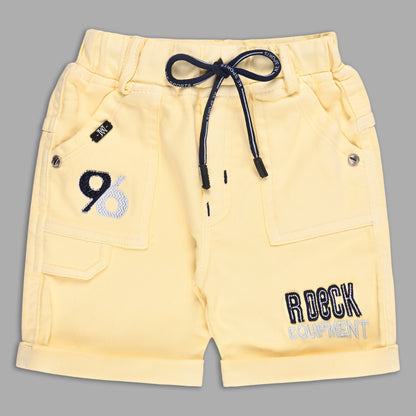 Boys Classic Checkered Print Cotton Shirt and Shorts Set