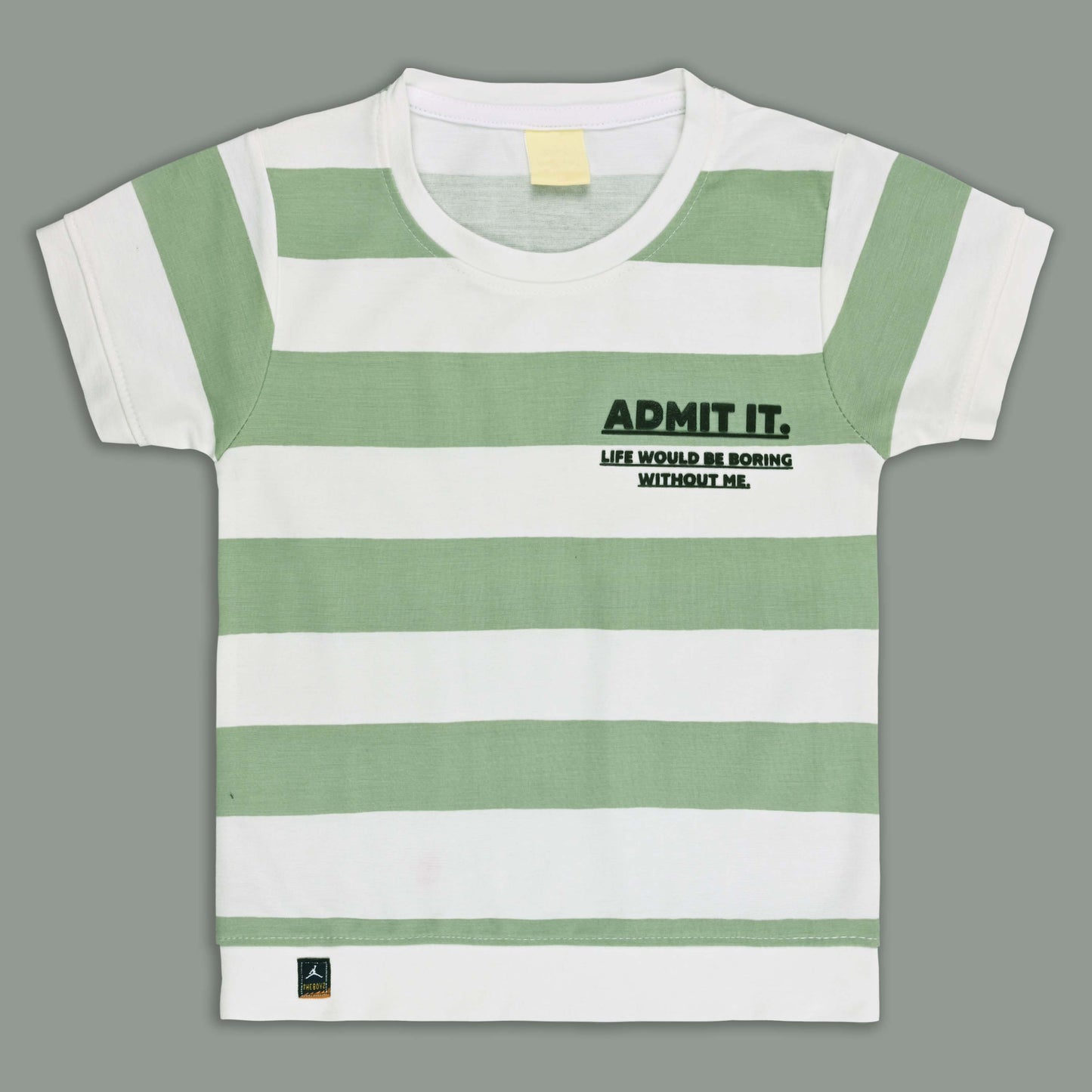 Boys Printed Cotton T-Shirt and Shorts Set