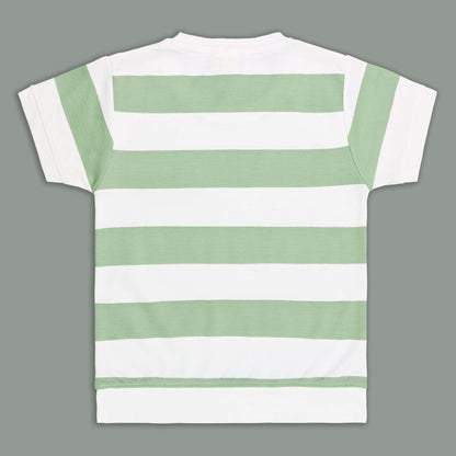 Boys Printed Cotton T-Shirt and Shorts Set