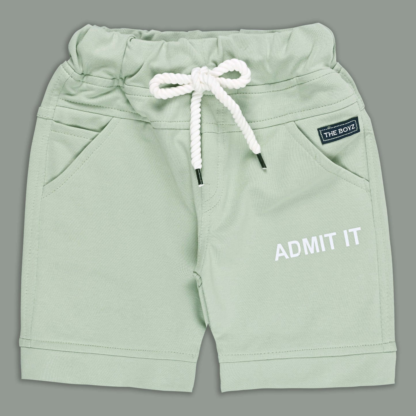 Boys Printed Cotton T-Shirt and Shorts Set