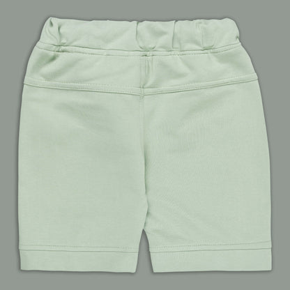 Boys Printed Cotton T-Shirt and Shorts Set