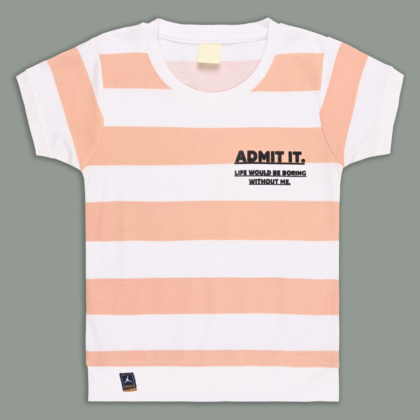 Boys Printed Cotton T-Shirt and Shorts Set