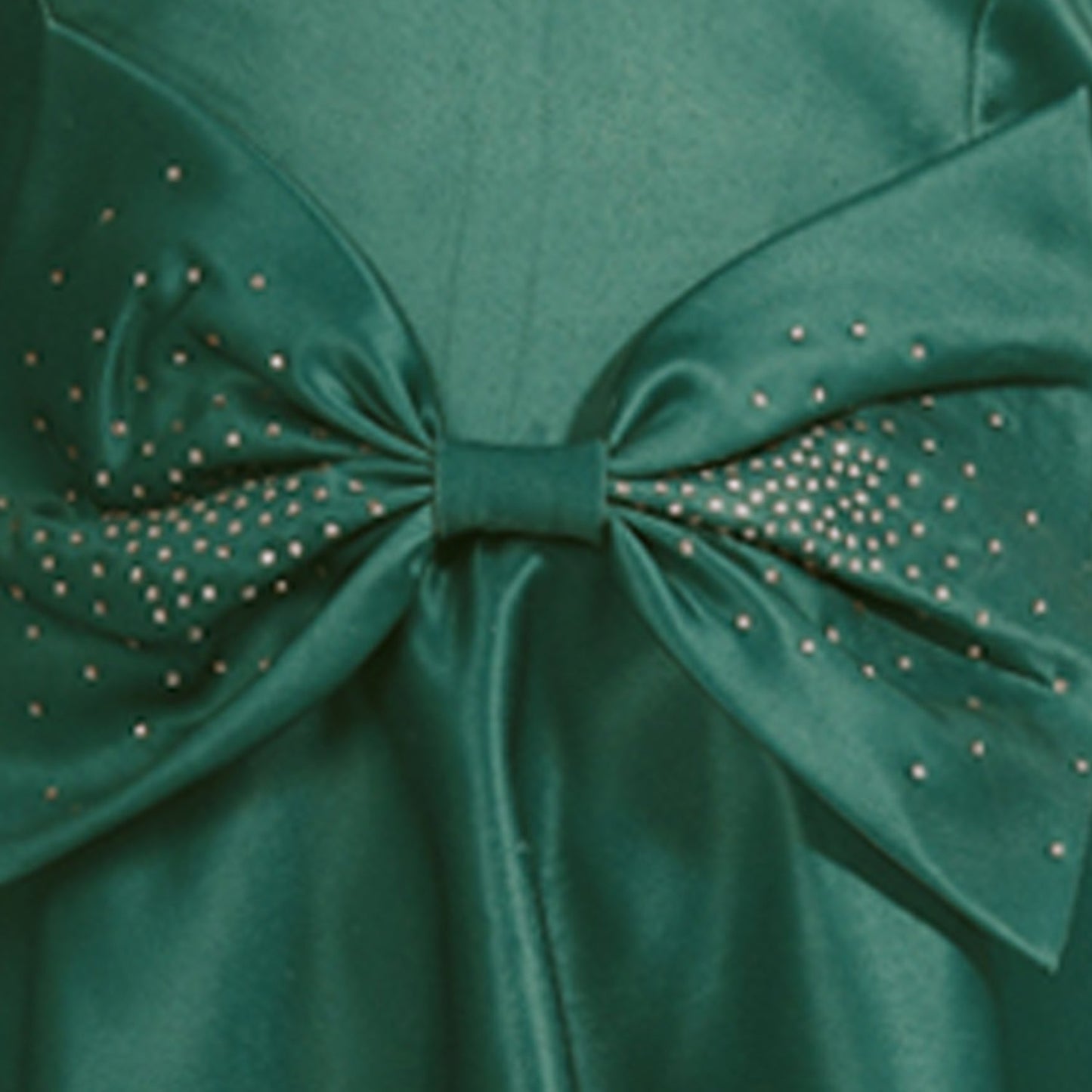 Girls A-line Sleeveless Satin dress