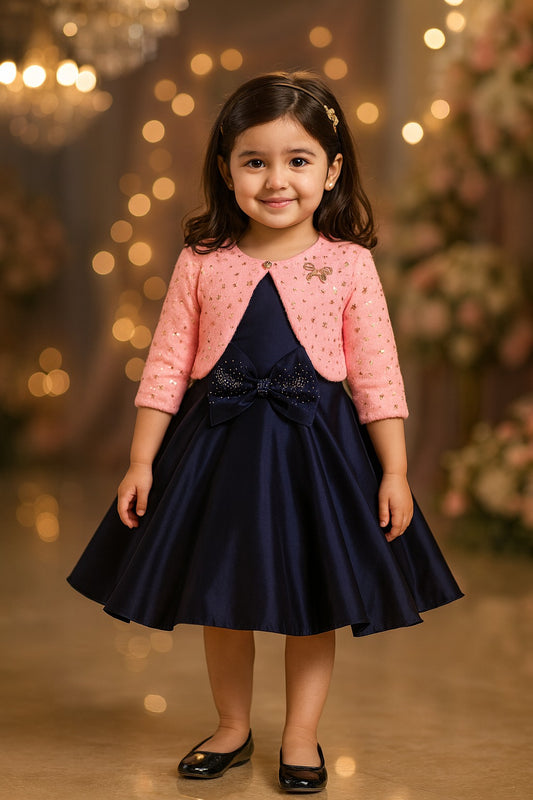 Baby Girls Calf Length Party Dress