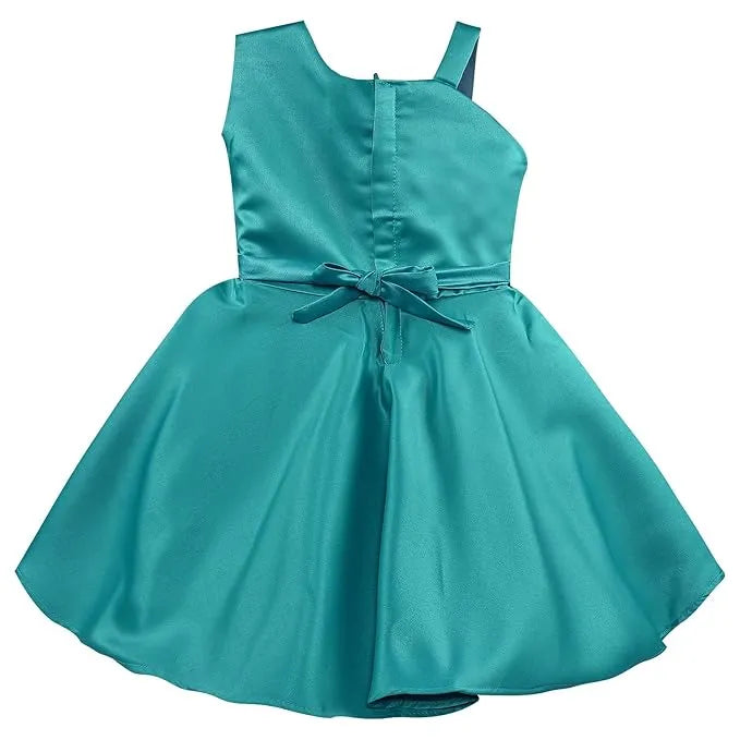 Girls Party Wear Fit and Flare Frock Dress