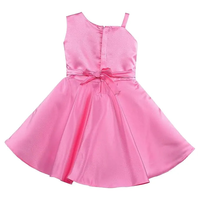 Girls Party Wear Fit and Flare Frock Dress