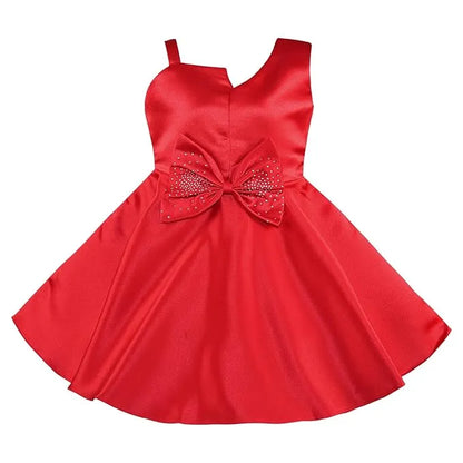 Girls Party Wear Fit and Flare Frock Dress