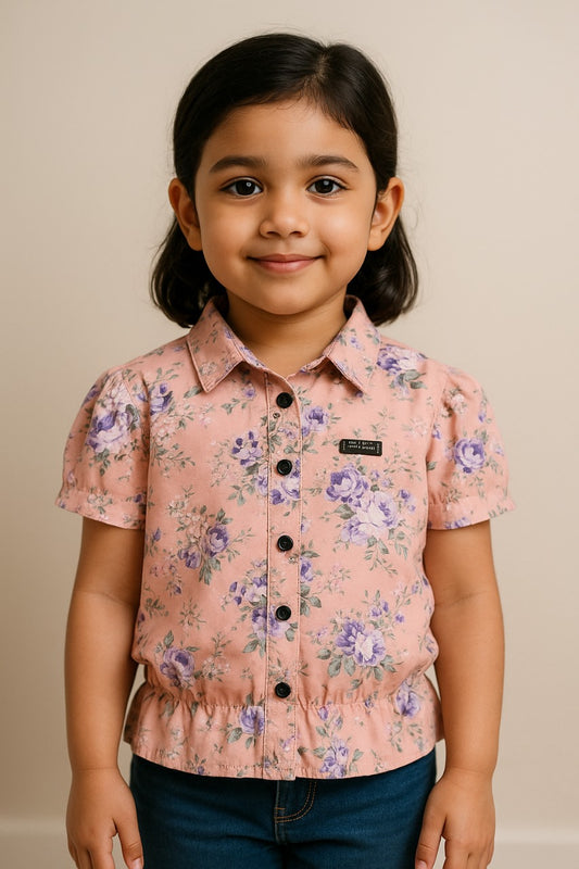 Girls Printed Shirt