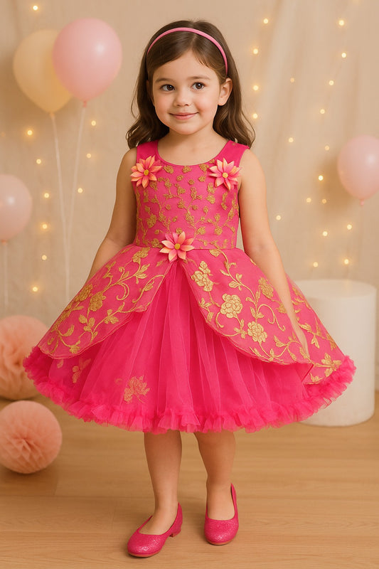 Wish Karo Baby Girl's Knee Length A-Line Dress