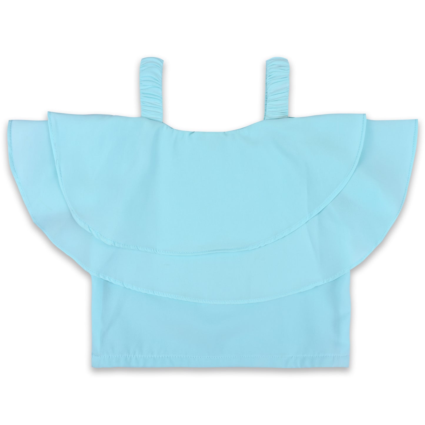 Girls Checked Top and Skirt Clothing Set