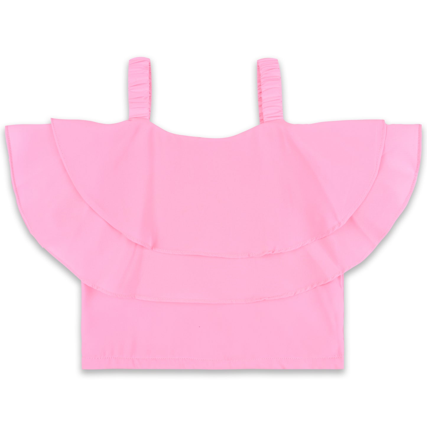 Girls Checked Top and Skirt Clothing Set