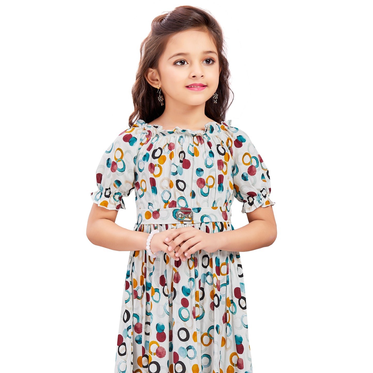 Girls Fit and Flare Dress