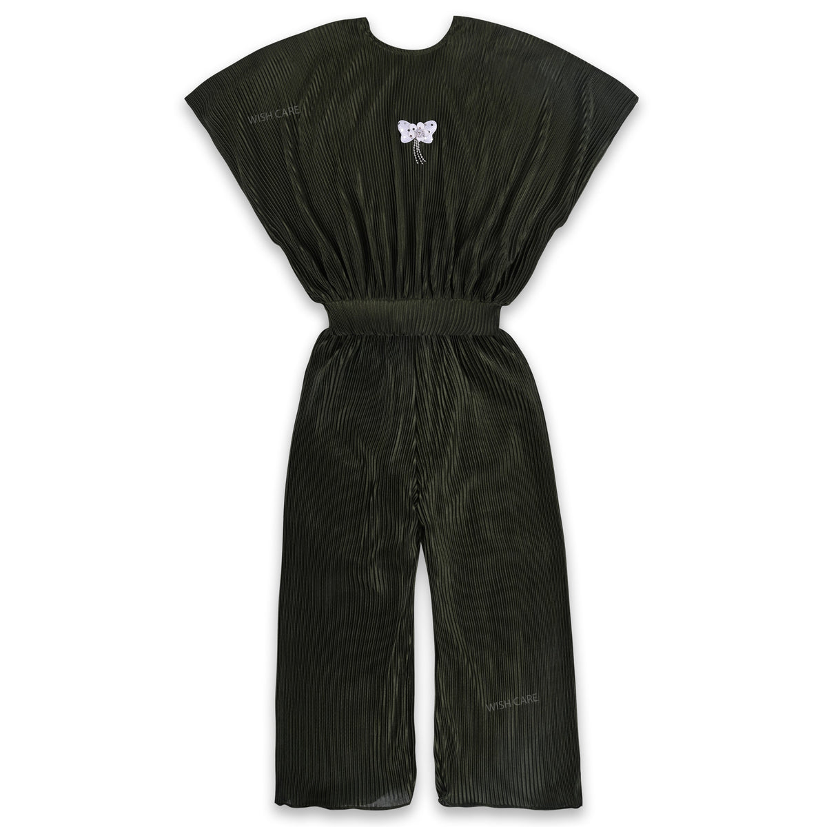 Girls Solid Top And Pant