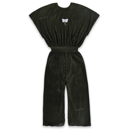 Girls Solid Top And Pant
