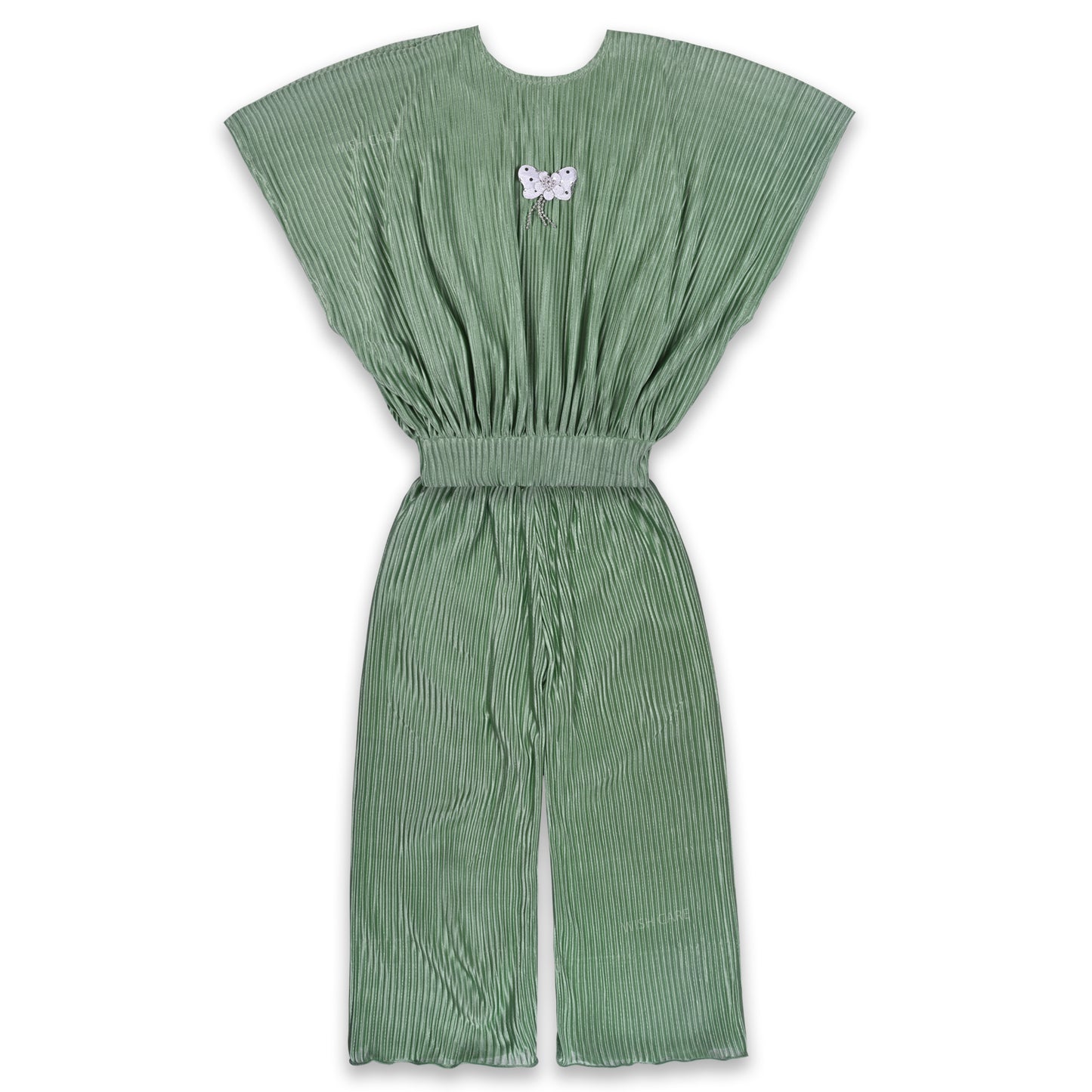 Girls Solid Top And Pant