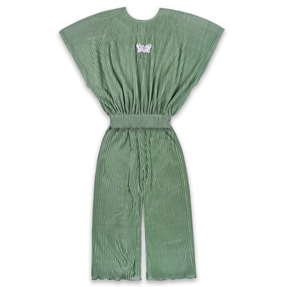 Girls Solid Top And Pant