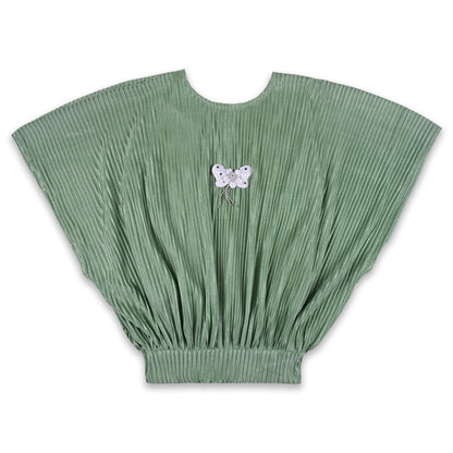 Girls Solid Top And Pant