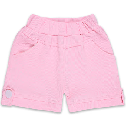 Baby Girls Polka Print Top and Shorts Clothing Set