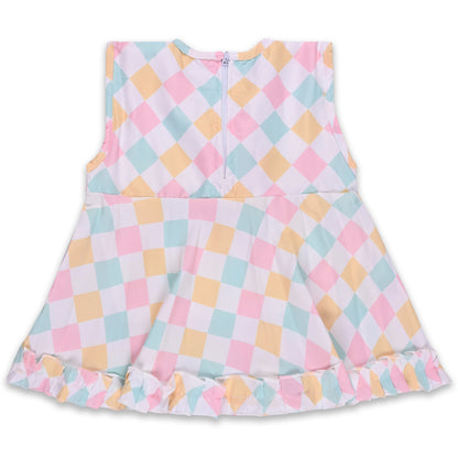 Baby Girls Polka Print Top and Shorts Clothing Set